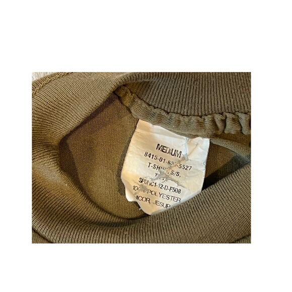 Khaki Casual HeavyWeight T-Shirt Mens M - Picture 3 of 3